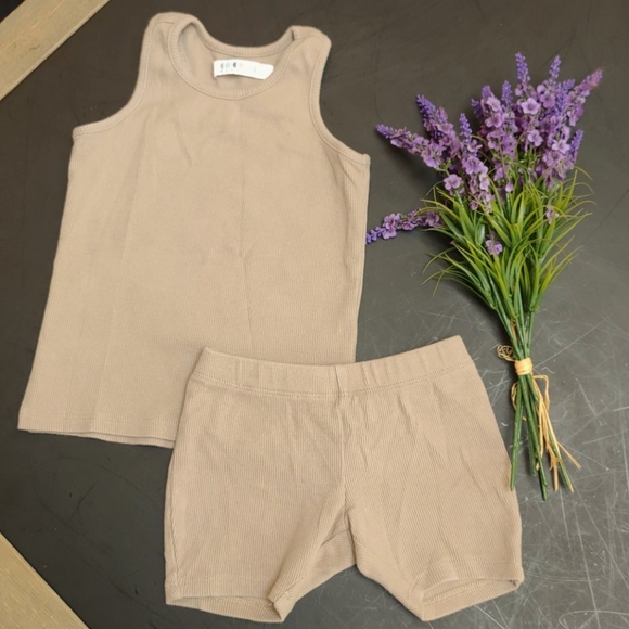 Coco Blanc Other - Coco Blanc 2T tank and shorts matching Set